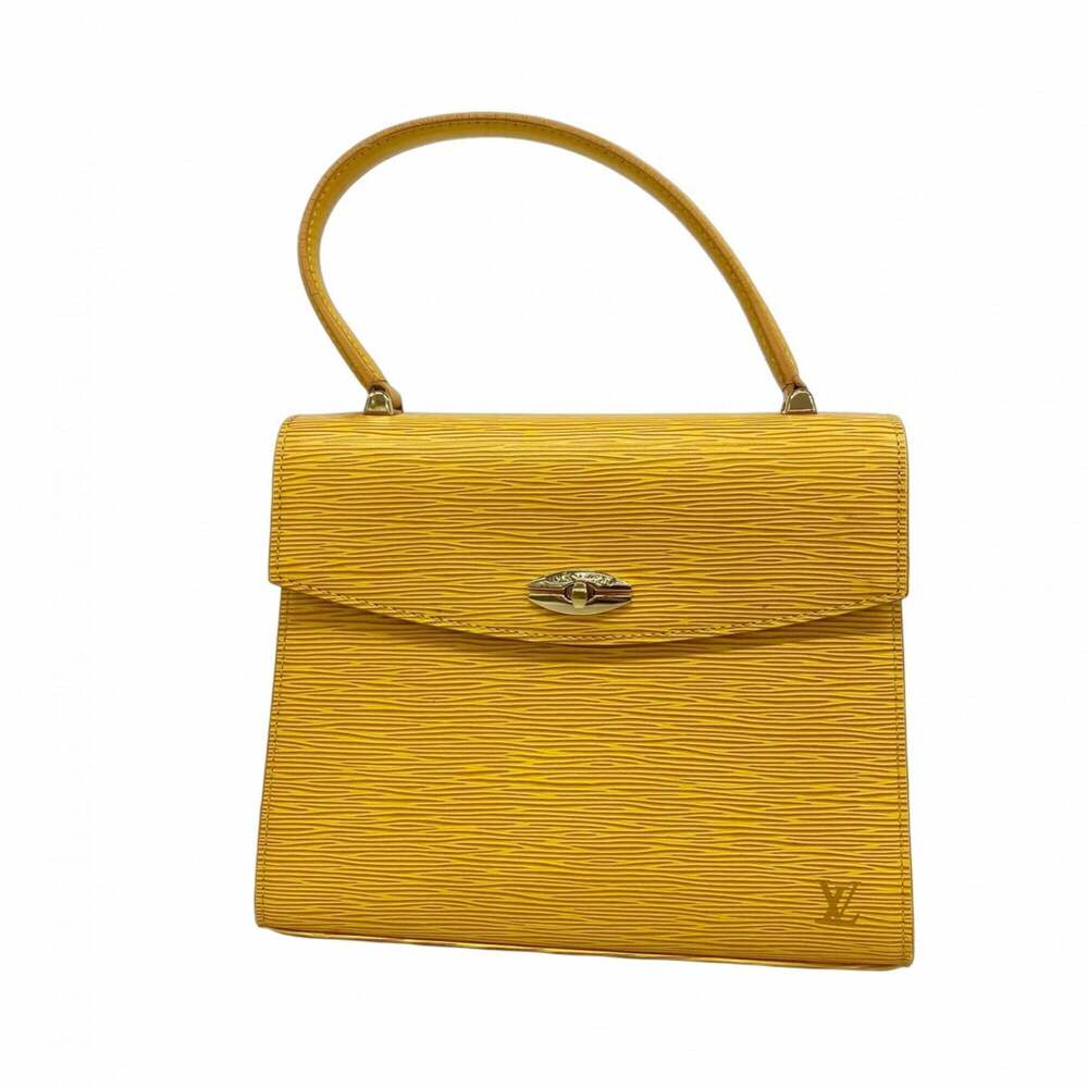 Louis Vuitton Epi Malzerbes Handbag M52379 Jaune (Women's)